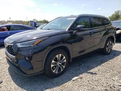 Salvage cars for sale from Copart Riverview, FL: 2021 Toyota Highlander XLE