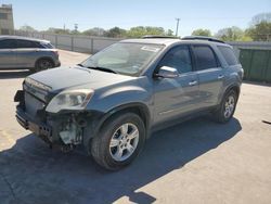 Salvage cars for sale from Copart Wilmer, TX: 2007 GMC Acadia SLT-1