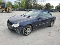 Salvage cars for sale at Madisonville, TN auction: 2008 Mercedes-Benz CLK 550