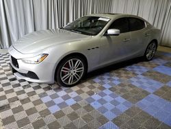 Salvage cars for sale from Copart Graham, WA: 2016 Maserati Ghibli S