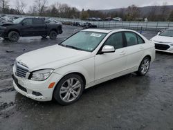 Salvage cars for sale from Copart Grantville, PA: 2009 Mercedes-Benz C 300 4matic