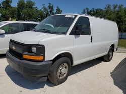 Chevrolet Express salvage cars for sale: 2017 Chevrolet Express G2500