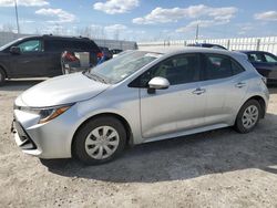 Salvage cars for sale at Nisku, AB auction: 2021 Toyota Corolla SE