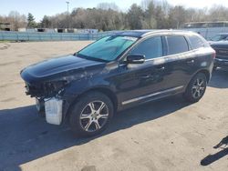 Salvage cars for sale at Assonet, MA auction: 2015 Volvo XC60 T6 Platinum