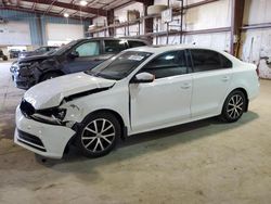 Salvage cars for sale at Eldridge, IA auction: 2017 Volkswagen Jetta SE