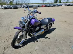 Salvage motorcycles for sale at Windsor, NJ auction: 2002 Harley-Davidson Fxdwg
