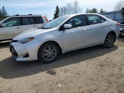 Salvage cars for sale from Copart Ontario Auction, ON: 2017 Toyota Corolla L