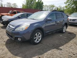 Salvage cars for sale at Baltimore, MD auction: 2014 Subaru Outback 2.5I Premium