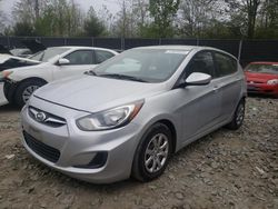 Salvage cars for sale from Copart Waldorf, MD: 2014 Hyundai Accent GLS