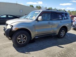 Salvage cars for sale at Exeter, RI auction: 2002 Mitsubishi Montero Limited