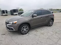 Salvage cars for sale from Copart Kansas City, KS: 2017 Mitsubishi Outlander Sport ES