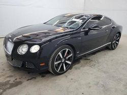 Salvage cars for sale from Copart Houston, TX: 2013 Bentley Continental GT