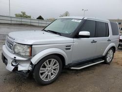 Salvage cars for sale at Littleton, CO auction: 2012 Land Rover LR4 HSE