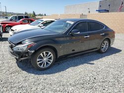 Salvage cars for sale at Mentone, CA auction: 2015 Infiniti Q70 3.7