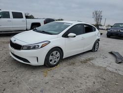Salvage cars for sale from Copart Kansas City, KS: 2018 KIA Forte LX