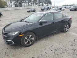 Salvage cars for sale at Loganville, GA auction: 2019 Honda Civic LX