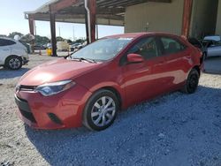 Salvage cars for sale at Homestead, FL auction: 2015 Toyota Corolla L