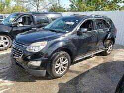 Salvage cars for sale at Bridgeton, MO auction: 2017 Chevrolet Equinox LT