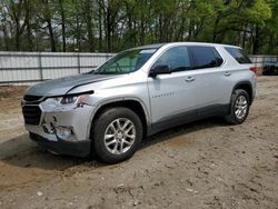 Salvage cars for sale at Austell, GA auction: 2019 Chevrolet Traverse LS