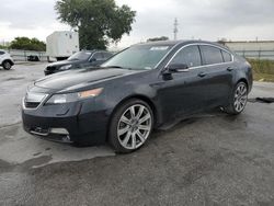 Acura TL salvage cars for sale: 2013 Acura TL Tech