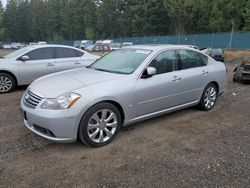 Salvage cars for sale from Copart Graham, WA: 2006 Infiniti M45 Base