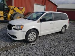 Salvage cars for sale at Ebensburg, PA auction: 2017 Dodge Grand Caravan SE