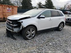 Salvage cars for sale from Copart Madisonville, TN: 2012 Ford Edge Limited