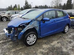 Salvage cars for sale at Graham, WA auction: 2017 Honda FIT LX