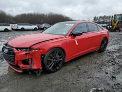 Salvage cars for sale at Windsor, NJ auction: 2019 Audi A6 Prestige