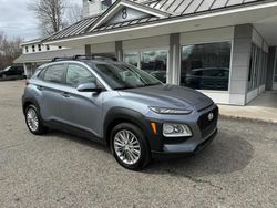 Salvage cars for sale at North Billerica, MA auction: 2021 Hyundai Kona SEL