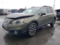 Salvage cars for sale from Copart Vallejo, CA: 2016 Subaru Outback 2.5I Limited