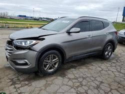 Salvage cars for sale at Woodhaven, MI auction: 2018 Hyundai Santa FE Sport