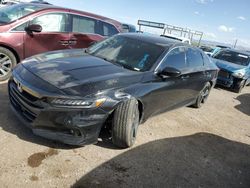 Salvage cars for sale at Tucson, AZ auction: 2021 Honda Accord Sport