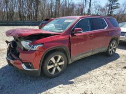 Salvage cars for sale at Candia, NH auction: 2019 Chevrolet Traverse LT