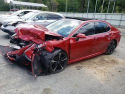Salvage cars for sale at Savannah, GA auction: 2020 Toyota Camry XSE