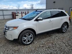 Ford Edge Limited salvage cars for sale: 2013 Ford Edge Limited