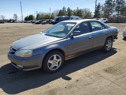 Acura salvage cars for sale: 2002 Acura 3.2TL