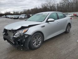 Salvage cars for sale from Copart Ellwood City, PA: 2020 KIA Optima LX