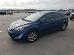 Salvage cars for sale at Grand Prairie, TX auction: 2015 Hyundai Elantra SE