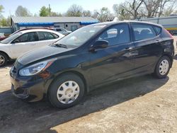 Salvage cars for sale from Copart Wichita, KS: 2014 Hyundai Accent GLS