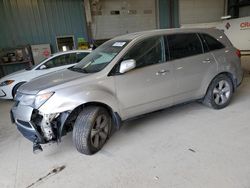 Salvage cars for sale at Eldridge, IA auction: 2010 Acura MDX