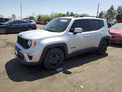 SUV salvage a la venta en subasta: 2020 Jeep Renegade Latitude