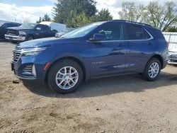 Salvage cars for sale at Finksburg, MD auction: 2022 Chevrolet Equinox LT