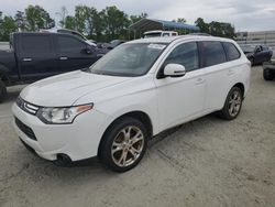 Salvage cars for sale at Spartanburg, SC auction: 2014 Mitsubishi Outlander SE