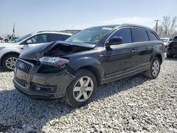 Salvage cars for sale at Wayland, MI auction: 2015 Audi Q7 Premium