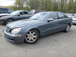 Mercedes-Benz S 430 4matic salvage cars for sale: 2005 Mercedes-Benz S 430 4matic