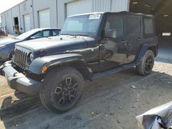 Salvage cars for sale at Jacksonville, FL auction: 2017 Jeep Wrangler Unlimited Sahara
