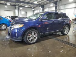 Salvage cars for sale at Ham Lake, MN auction: 2011 Ford Edge Limited