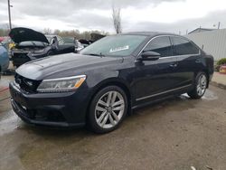 Volkswagen Passat salvage cars for sale: 2017 Volkswagen Passat SE