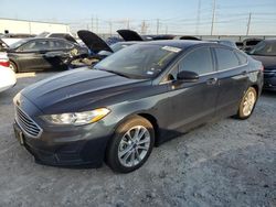 Salvage cars for sale at Haslet, TX auction: 2020 Ford Fusion SE